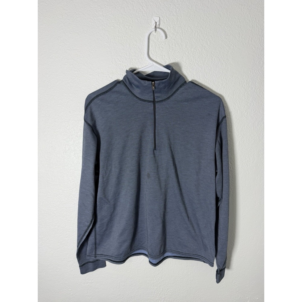 Patagonia Capilene Womens 1/4 Zip Pullover Size XL Base Layer Shirt
